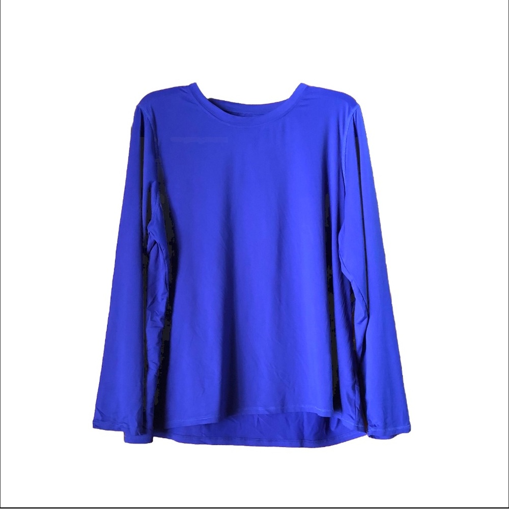 LL Bean Women’s SunSmart UPF 50+ Long Sleeve Sun Shirt T-Shirt Plus Size 1X